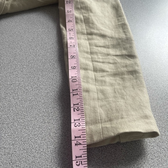 MICHAEL Michael Kors Beige Linen Jacket Size 6 - Picture 10 of 10